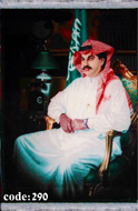 تابلو فرش دستباف مرد نشسته عرب ، بافته شده در تبریز